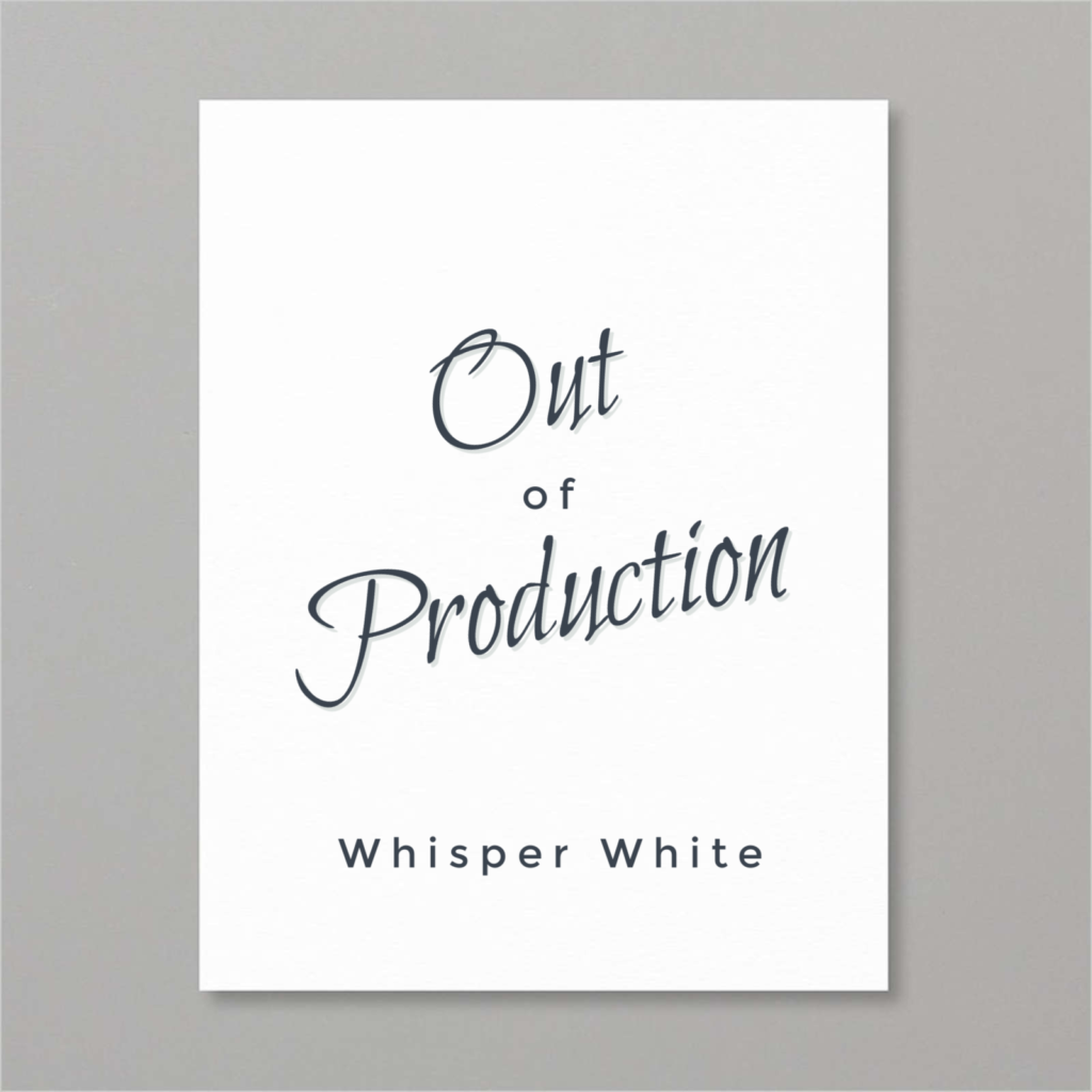 Whisper White announcement