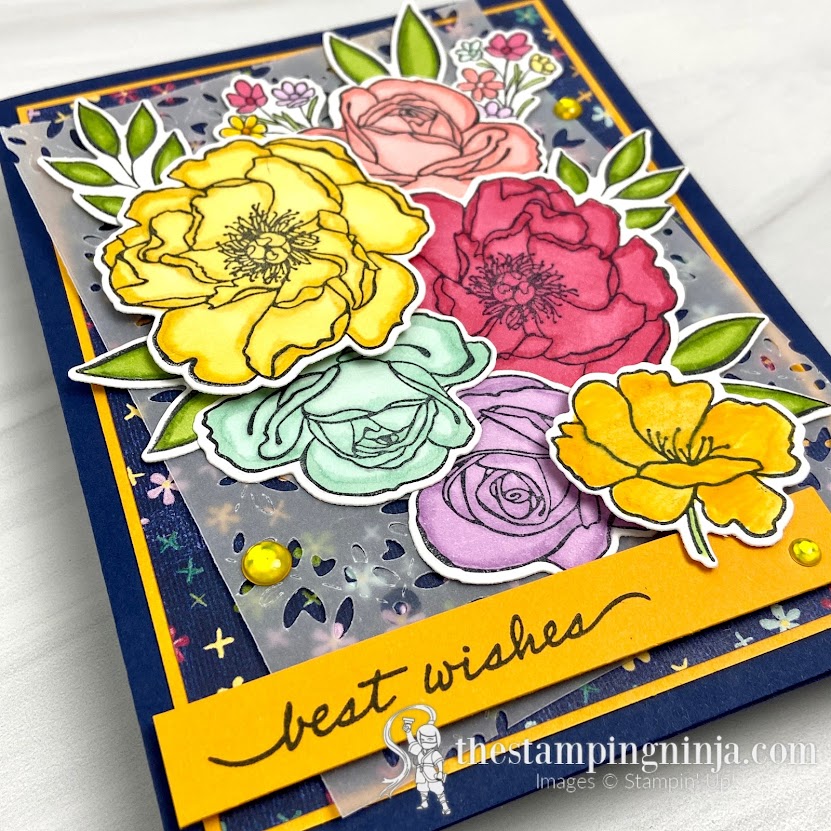 Fabulous Flowers from Happiness Abounds for the Pals Blog Hop