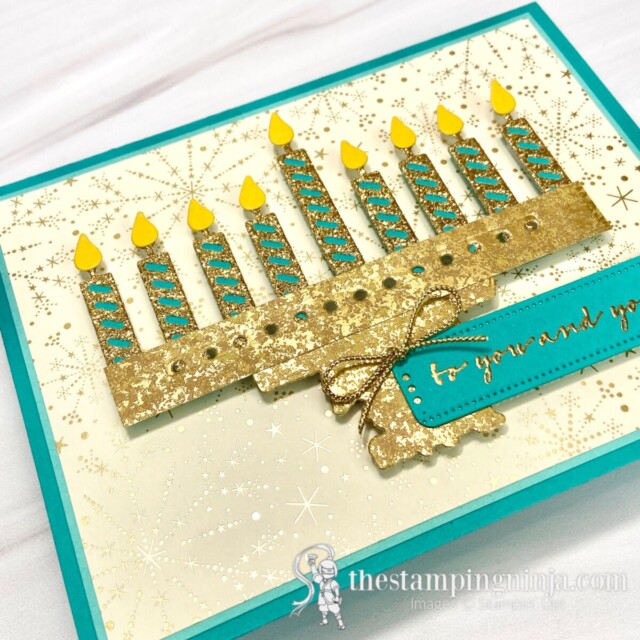 Hanukkah for the Holiday of Choice for the Pals Blog Hop - angled view