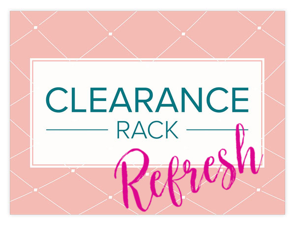 clearance rack refresh