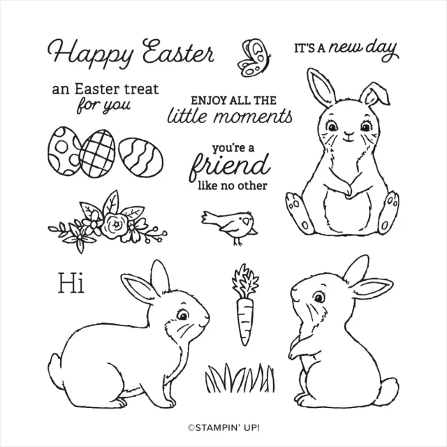 Easter Bunny stamp set