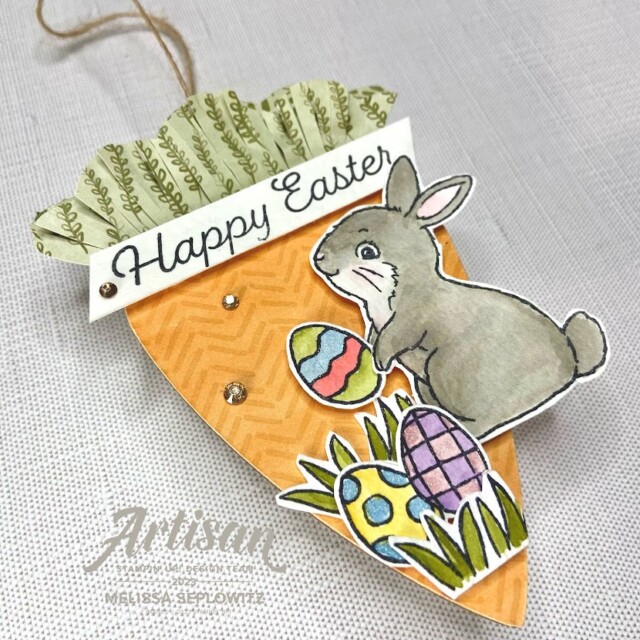 A Happy Easter Wooden Ornament