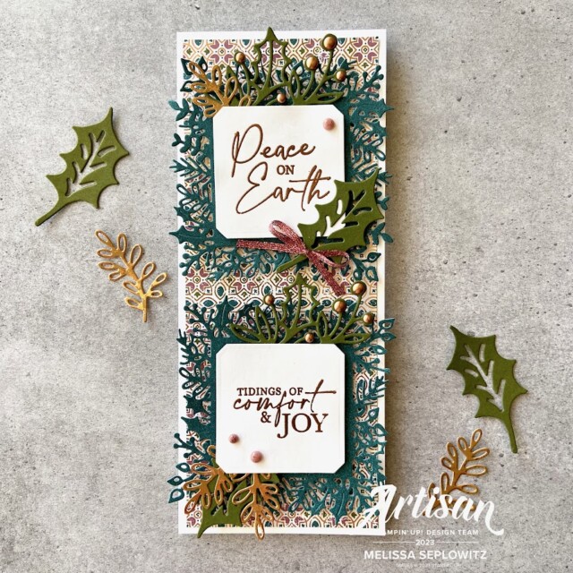 Christmas Classics in Untraditional Colors - first card
