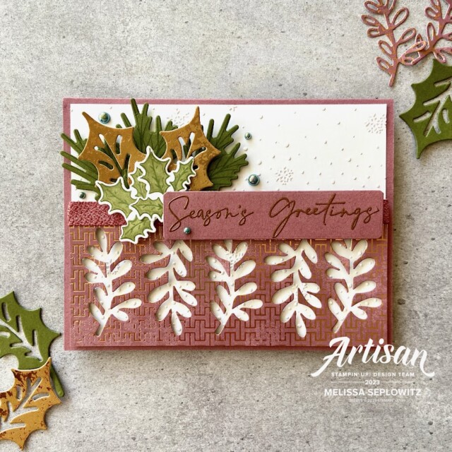 Christmas Classics in Untraditional Colors - second card