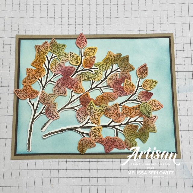 Changing Leaves Challenge for #TGIFC444 with Seasonal Branches