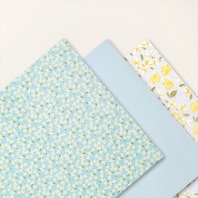 Floral & Gingham Vellum