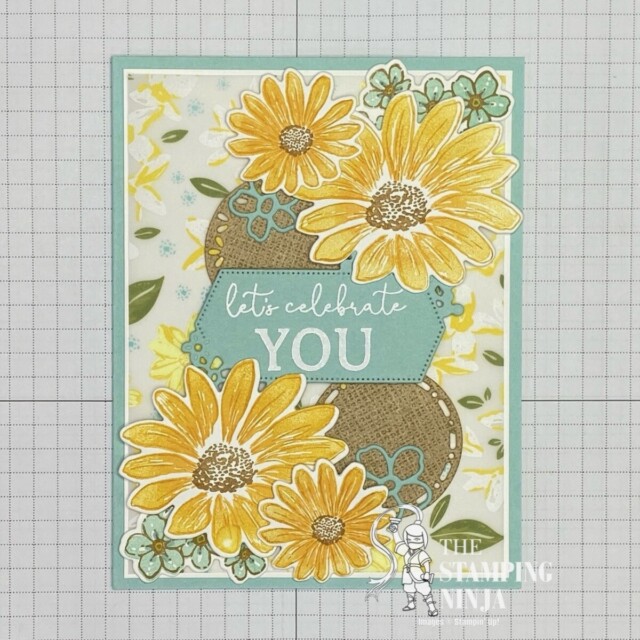 A Cheerful Daisies Inspiration Challenge Card for #TGIFC514