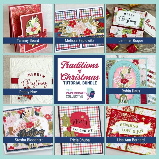 Traditions of Christmas Tutorial Bundle by The Papercraft Collective