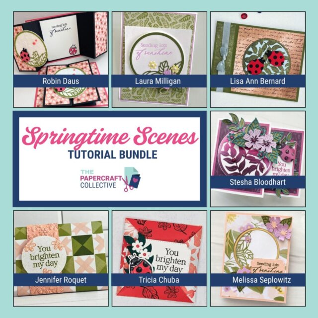 Springtime Scenes Video Tutorial by The Papercraft Collective
